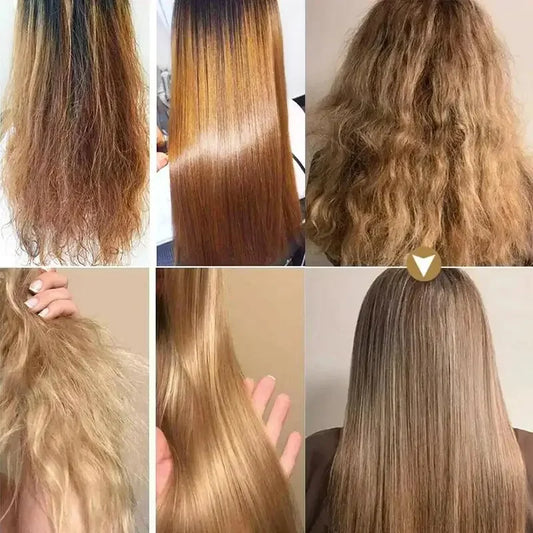Magical Keratin Hair Mask Professional Fast Repairing Damaged Frizzy Hairs Soft Smooth Shiny Permanent Straightening Hair Care Cindorium