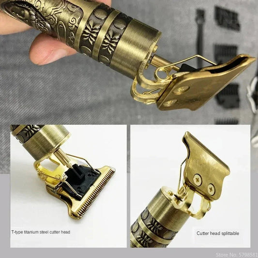 T9 Hair Clipper Repair Beard Shaving Body Hair Trimmer Clippers Electric Machine Men Haircut Machine 0mm Barber Shaver Cindorium