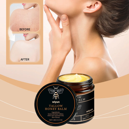 Tallow Honey Cream Glow Hydrating Skin Improve Elasticity Soft Bleaching Improve Dullness Firming Face Body Moisturizer Lotion  Cindorium