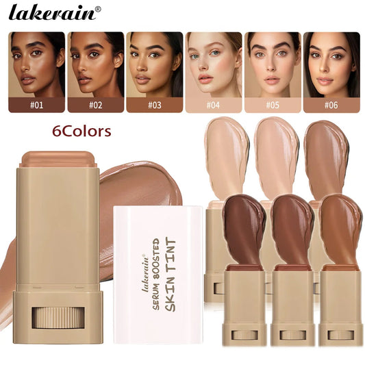 Stick Foundation Balm | Serum-Boosted Skin Tint – Smooth & High Coverage Lakerain Makeup Store