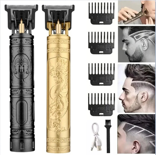 Carving Hair Clipper – Professional Metal Hair Cutting Machine