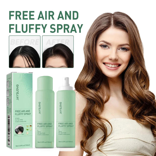 Fluffy Volumizing Hair Spray | Oil Control & Refreshing Dry Shampoo | Absorbs Grease & Cleans Scalp | Styling Mousse for Airy Hair - Cindorium