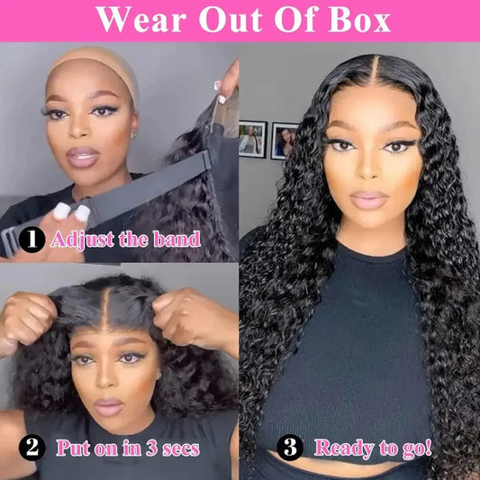 Glueless 5x5 Lace Front Human Hair Wig - Cindorium
